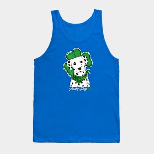 Dalmatian Lucky Dog Tank Top